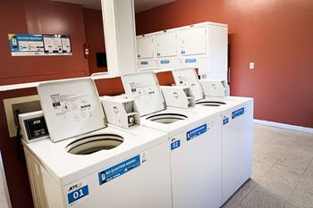 On-site laundry facilities